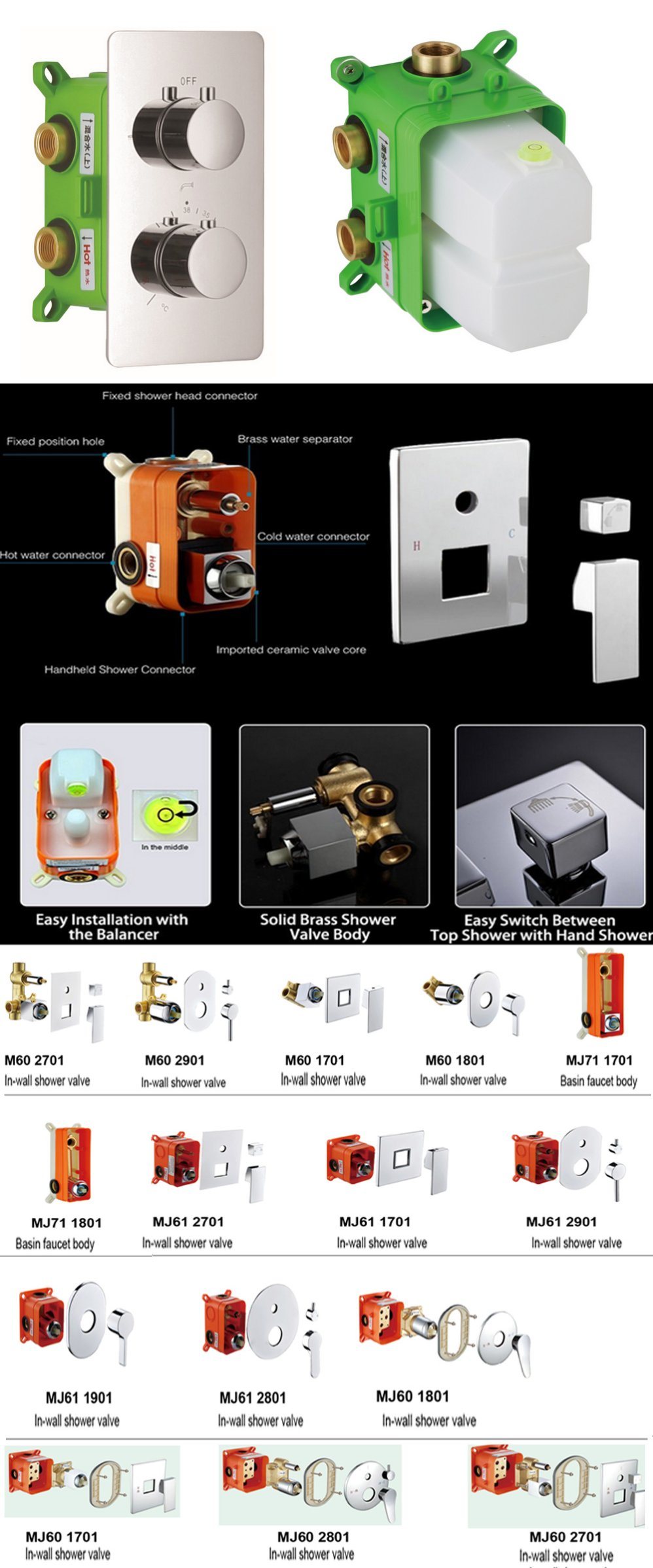 Sanitary Faucet New Model Shower Faucet