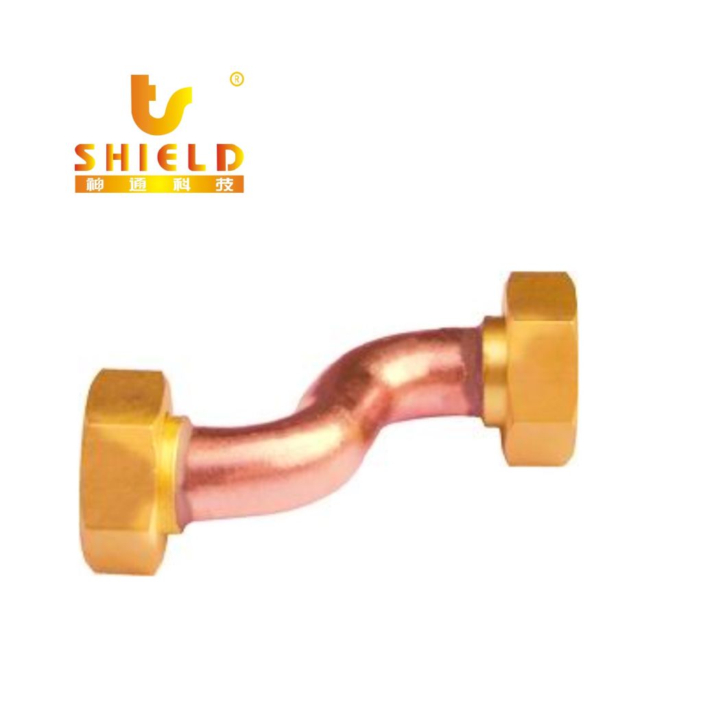 Copper Tube with Brass Hex Nuts From Pump to Steam Boiler