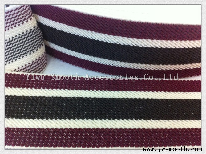 Multicolor Woven Wide High Quality Elastic Band Use for Clothes