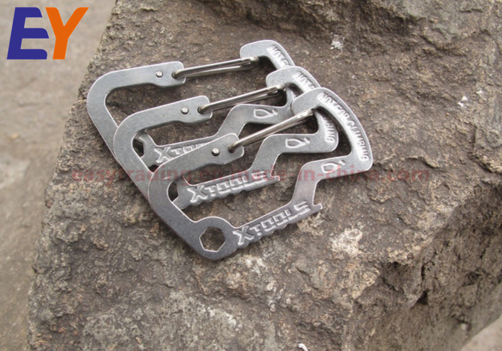 Small D Shape Rock Opening Carabiner