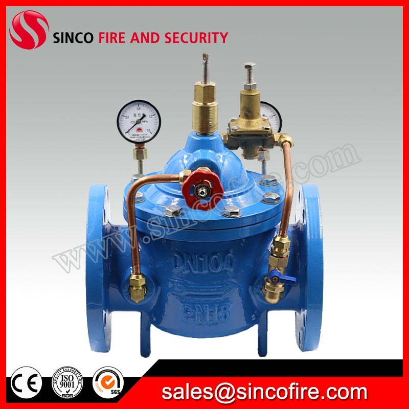 Water Flow Hydraulic Control Pressure Reducing Valve