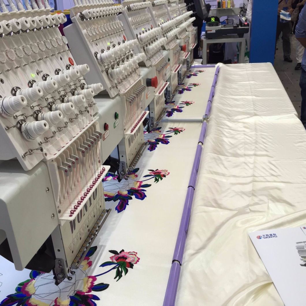 Wonyo 6 Head Embroidery Swf Zsk Tajima Sheen Machine