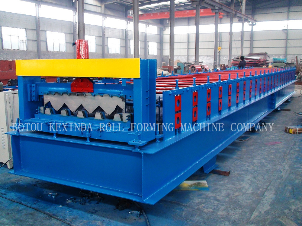 Cold Steel Floor Panel Roll Forming Machine