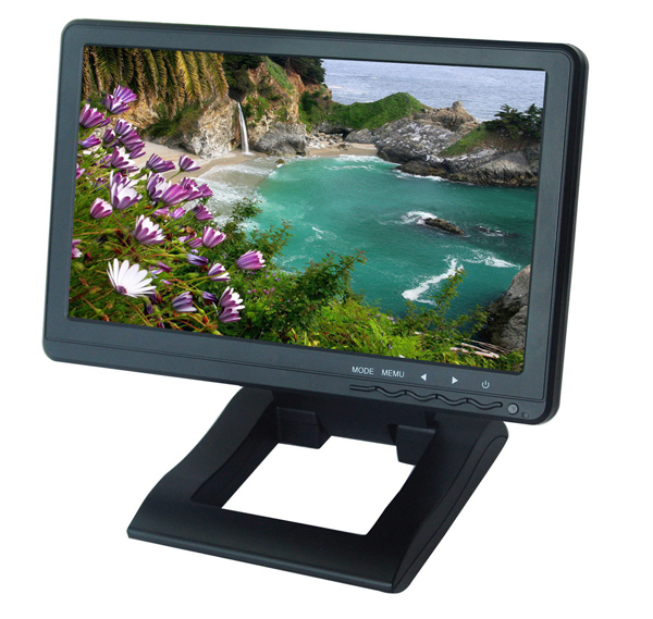 HDMI DVI VGA Input 1024x 600 10.1 Inch Touchscreen Monitor