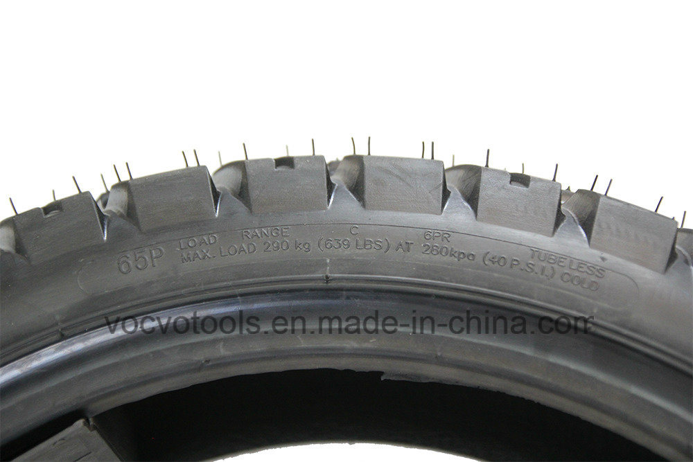 Factory Price Wholesale Nylon Tubeless Motorcycle Tire 100/90-16