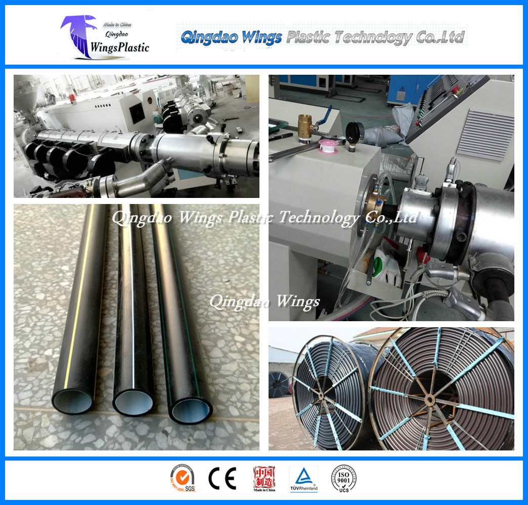 HDPE Pipe Machinery Plant / Vacuum Forming PE Pipe Plant Manufacturer China