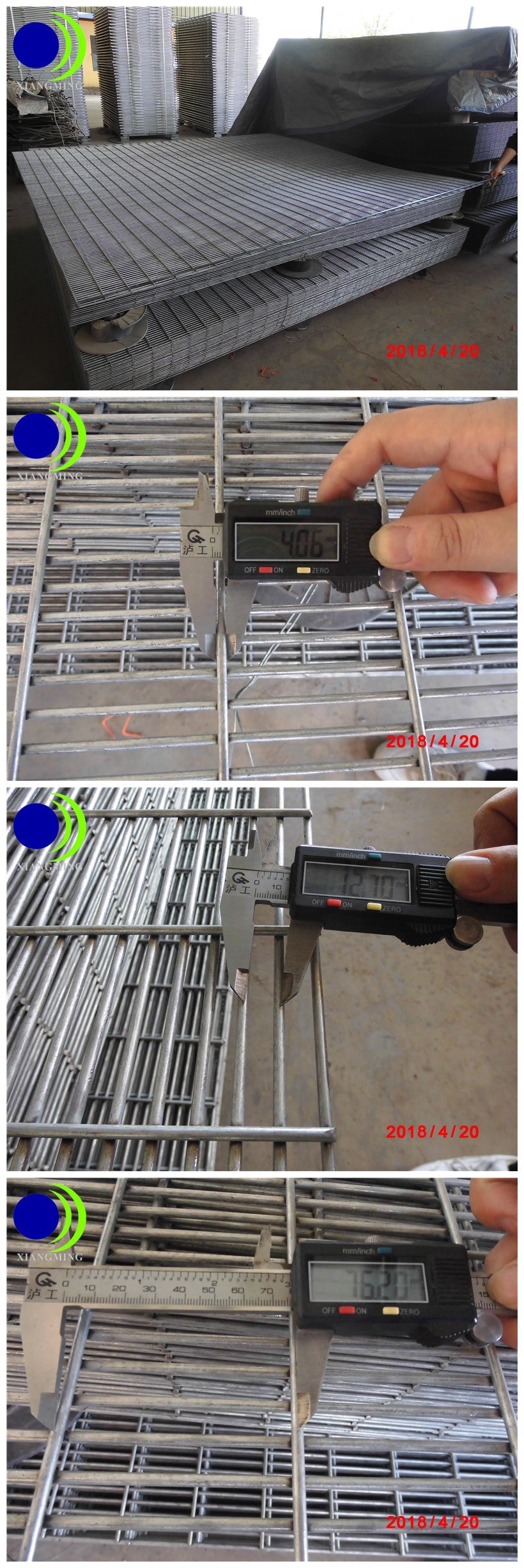 Hot Dipped Galvanized Anti Climb Cut Prison Fence