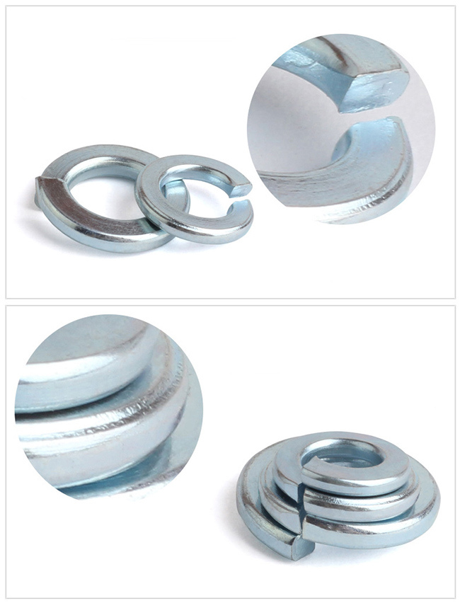 DIN127 Blue White Z/P Carbon Spring Steel Washer