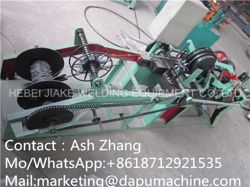 Advanced Direct Factory Barbed Wire Making Machine Single Line Wire