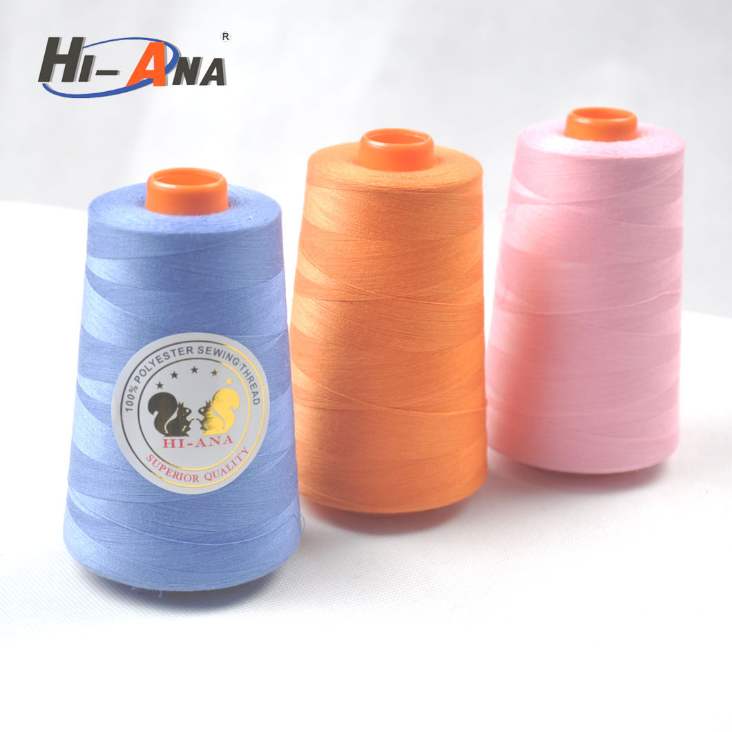 OEM Custom Made Top Quality Dyed Polyester Ring Spun Yarn