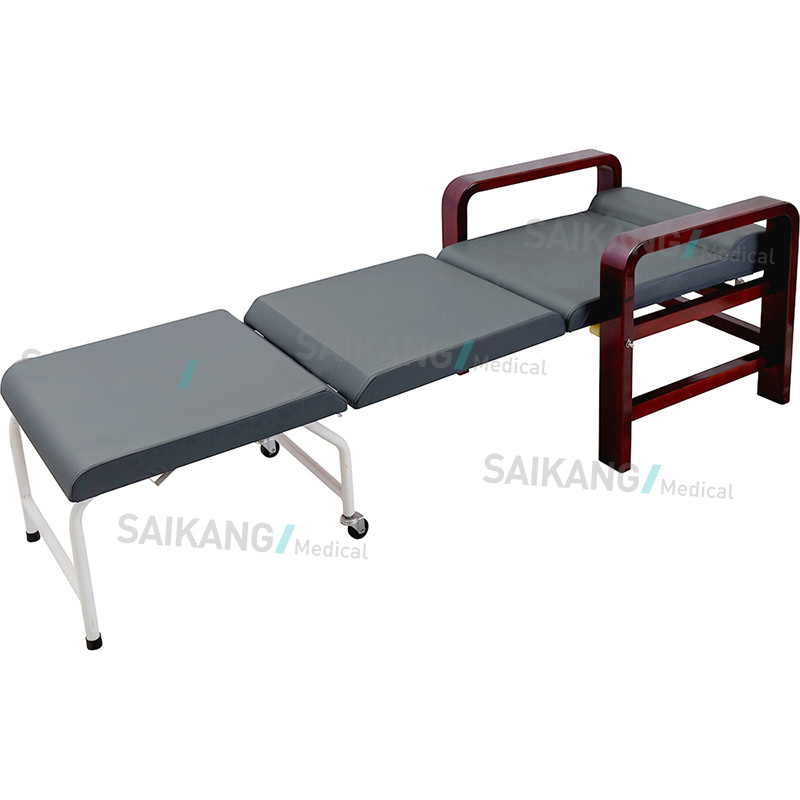 Ske001-3 Hospital Furniture Beautiful Soft Accompany Chair