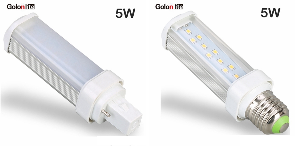 3 Years Warranty G24 G23 E27 E26 Ra80 11W 9W 7W 5W LED Pl Bulb Light Lamp