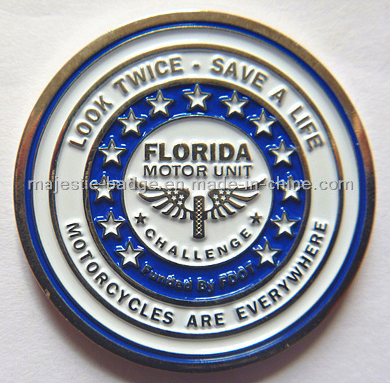 Gold Plated Soft Enamel Customized Challenge Coin