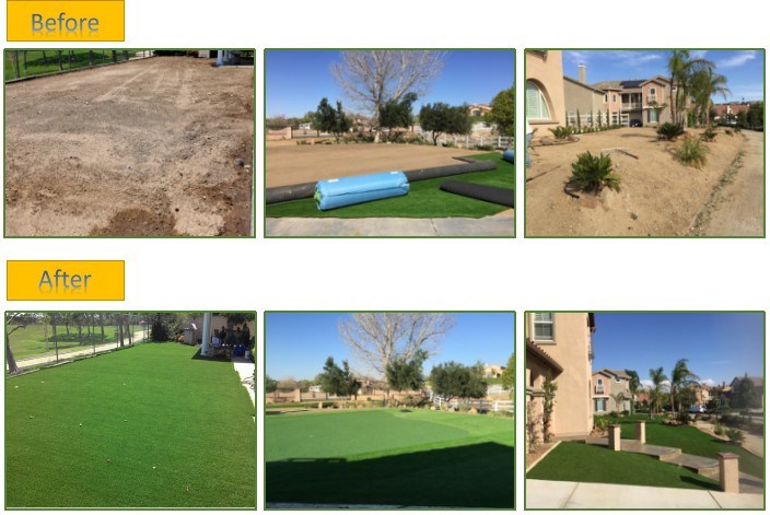 Artificial Landscape Top Quality Artificial Grass Carpet Price (SS)