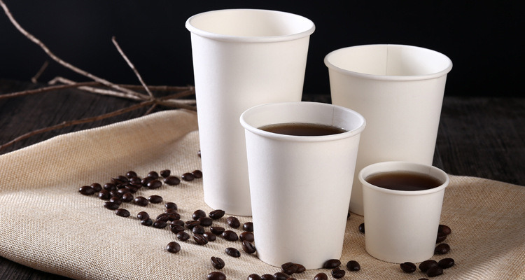 Disposable Coffee Milk Tea Paper Cup Hot Drink Takeaway Coffeecup
