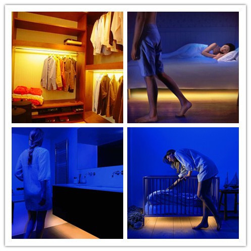 LED Strip Bedroom Light with Sensor Function for Night Light