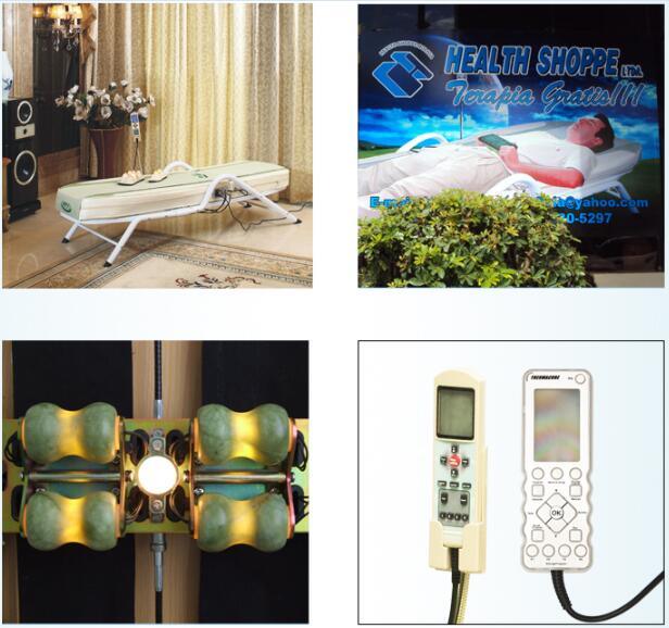 Jade Physiotherapy Massage Bed to Cure Neck and Back Pain