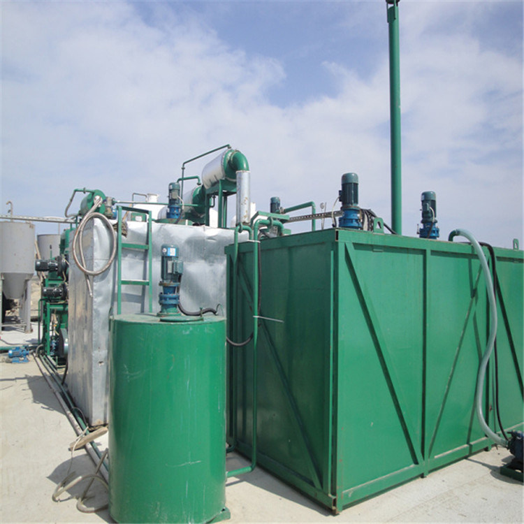China Oil Recovery Waste Oil Recycling Black Oil Distillation Unit