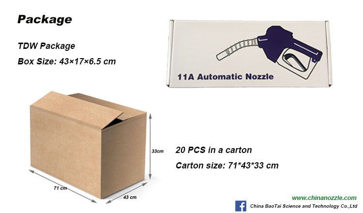 UL Listed Tdw 11A Automatic Fuel Nozzle (TDW 11A)