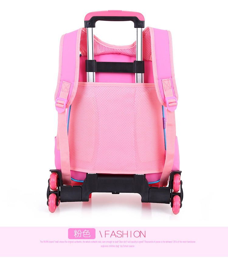 Cute and Fashion Kid's Trolley Bag Backpack School Bag