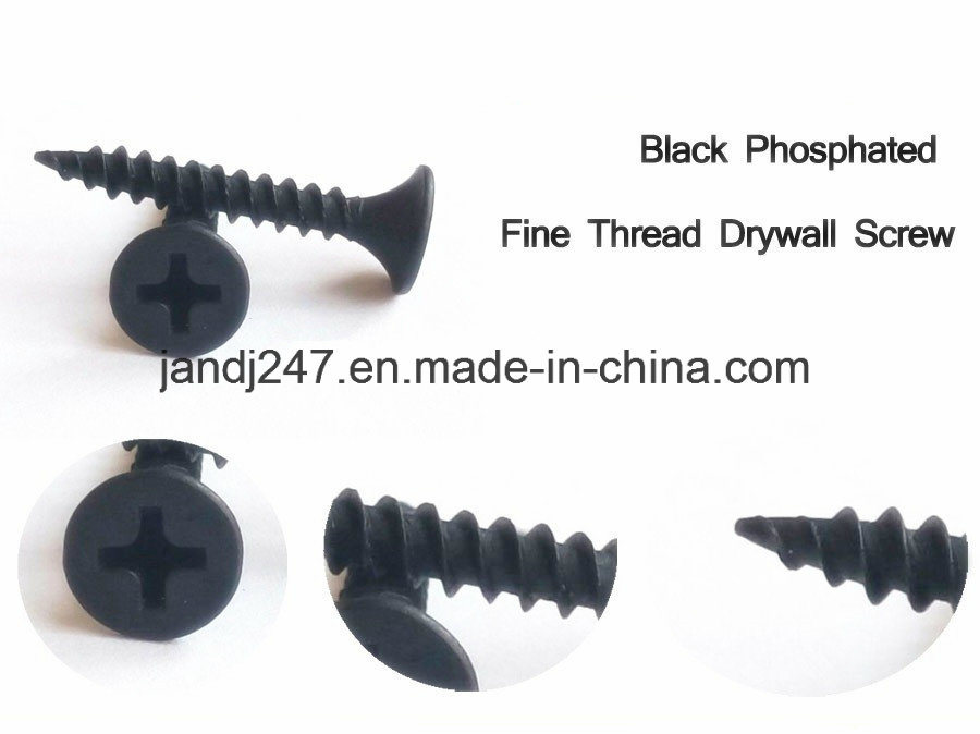 Black Fiber Cement Board Screw