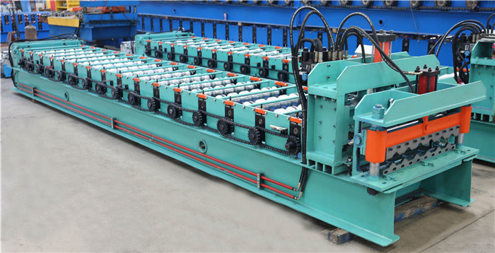 Zd-High Quality Glazed Tile Roof Sheet Roll Forming Machine