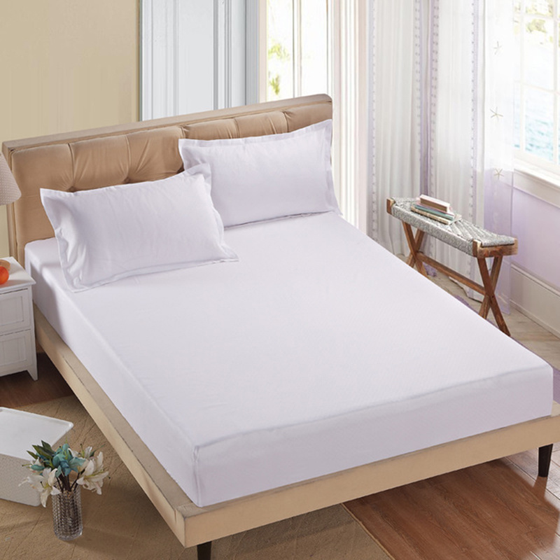 Hot Sale Luxury Hotel 100% Cotton Fitted Bed Sheet Wholesale