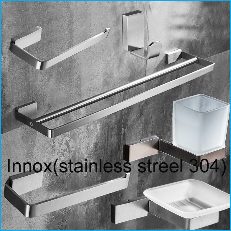 New Style Stainless Steel 304 Home Decor Washroom Restroom Toilet Bathroom Accessories