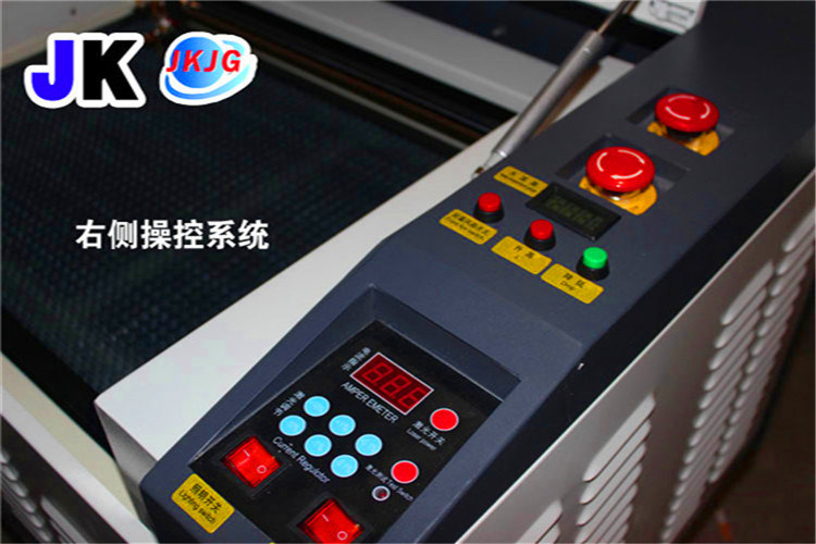 Red Light Location Blows and Flame Retardant 50W 6040 CO2 Laser Engraving Machine