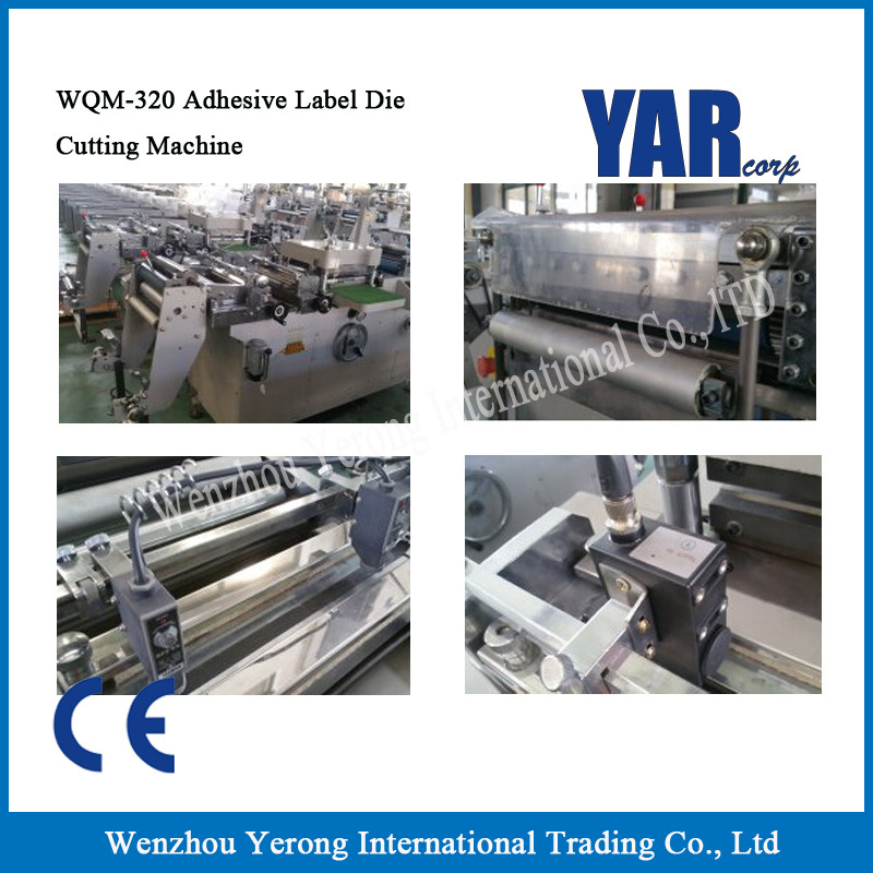 Wqm-320g Aumatic Reel Label Paper Die Cutter