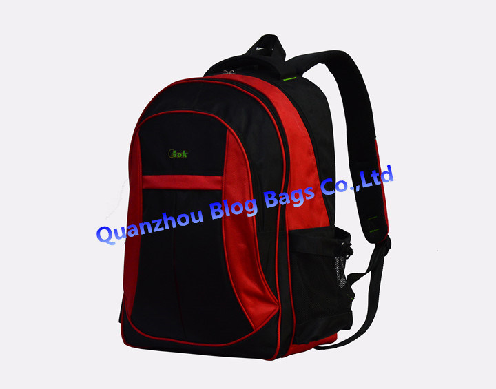 Heavy Duty Kids Children Backpack Black Large School Bags for High School