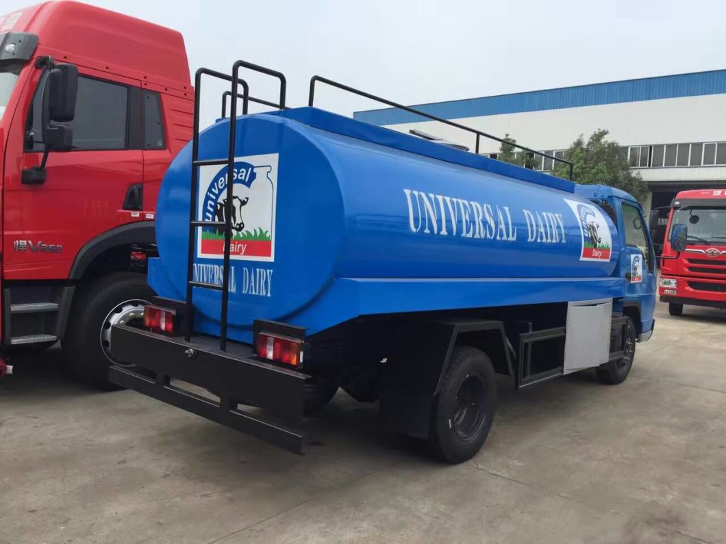 China Ice Cream Transport Tank Milk Tanker Truck for Sale