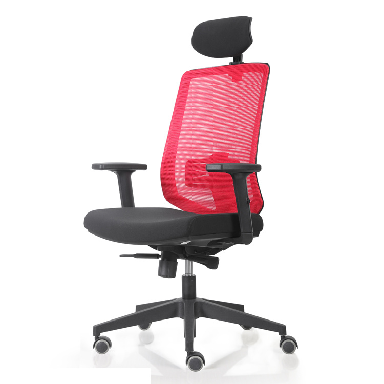 Ajustable Executive Mesh Office Staff Chair with Metal Leg