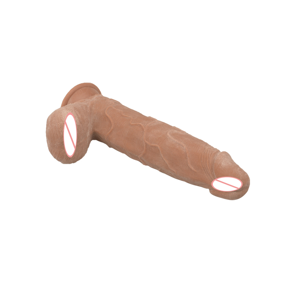 OEM/ODM New Skin Feeling Realistic Penis Super Huge Big Dildo with Suction Cup Sex Toys for Woman Sex Products Tdk-48501c