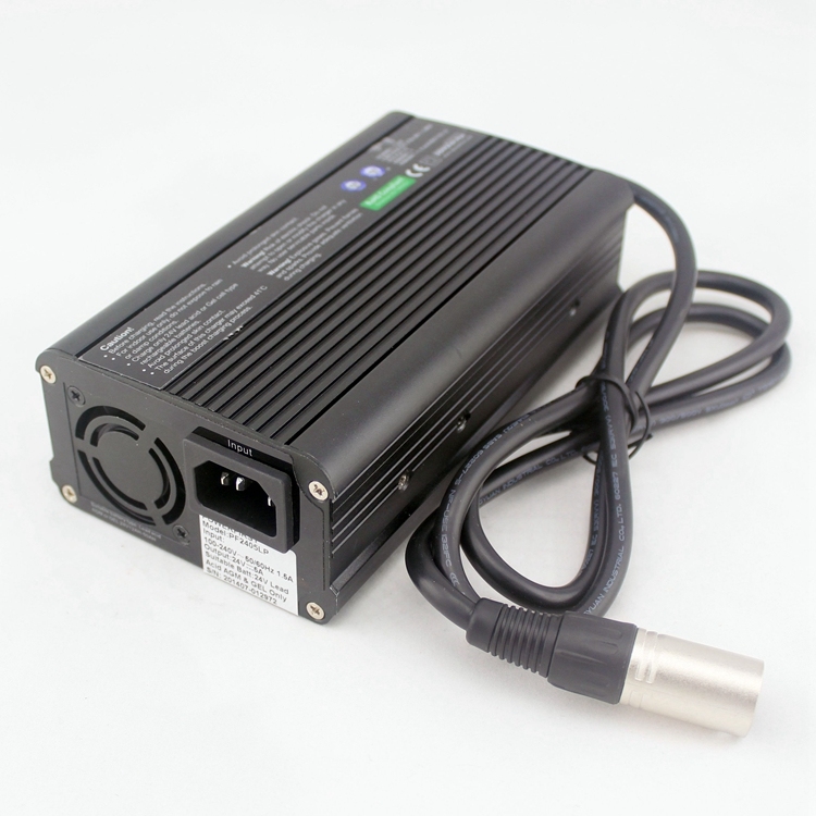 24V 5/6/8A Lead Acid AGM or Gel Battery Charger with Pfc (Power Factor Correction) Circuit for Mobility Scooter Power Wheelchairs