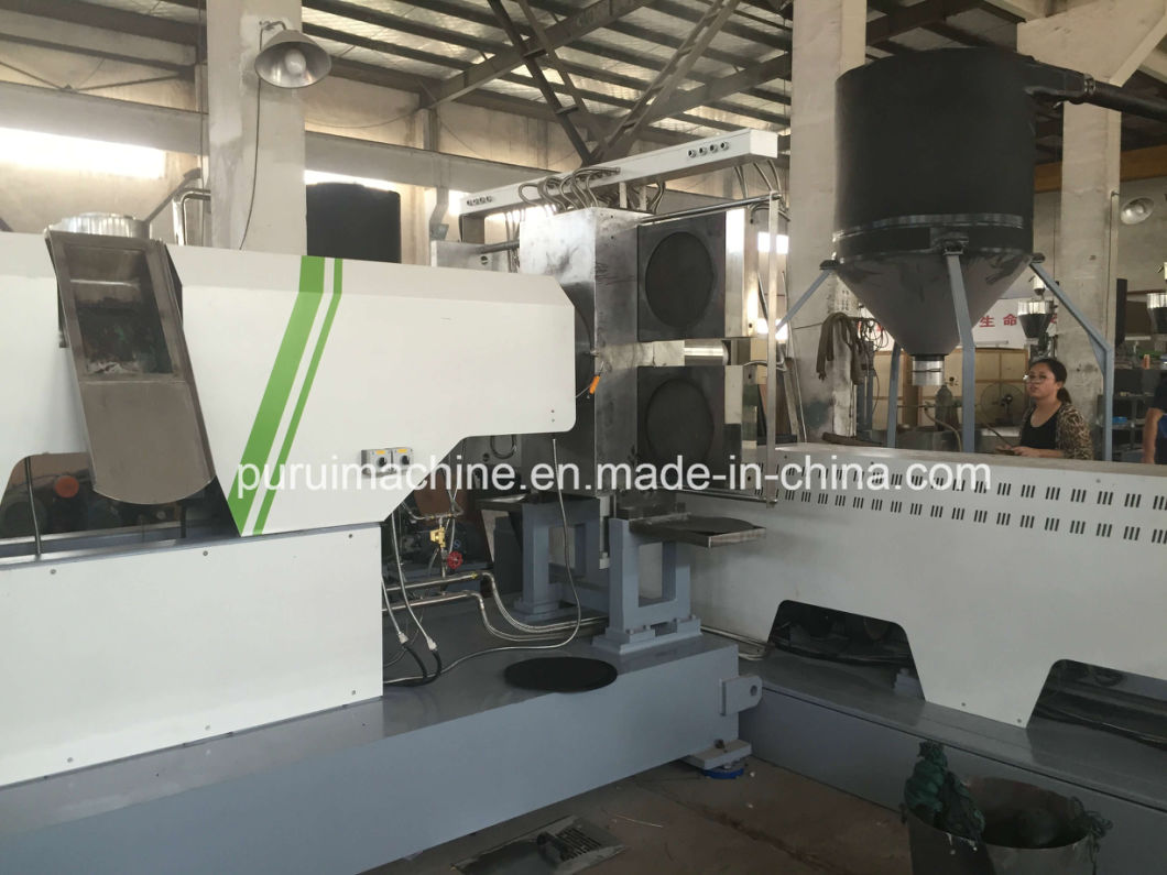 HDPE Bottle Flakes Granulating Machine with Capacity 800kg Per Hour