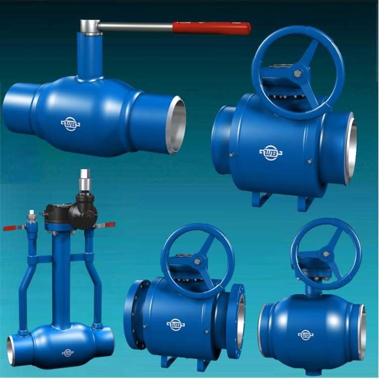 Fully Welded Trunnion Mounted Standard Ball Valve for Nature Gas