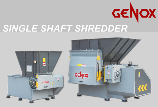 Single Shaft Shredder for Plastic/Wood/Paper