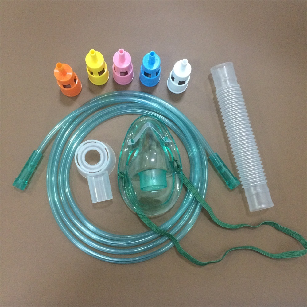 Medical Supply PVC Multi-Vent Oxygen Mask with 5 Variable Oxygen Concentrations