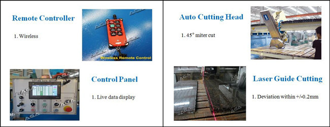 Premium Bridge Saw for Cutting Granite/Marble Tile/Countertops