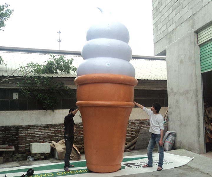 Inflatable Ice-Cream in Advertising