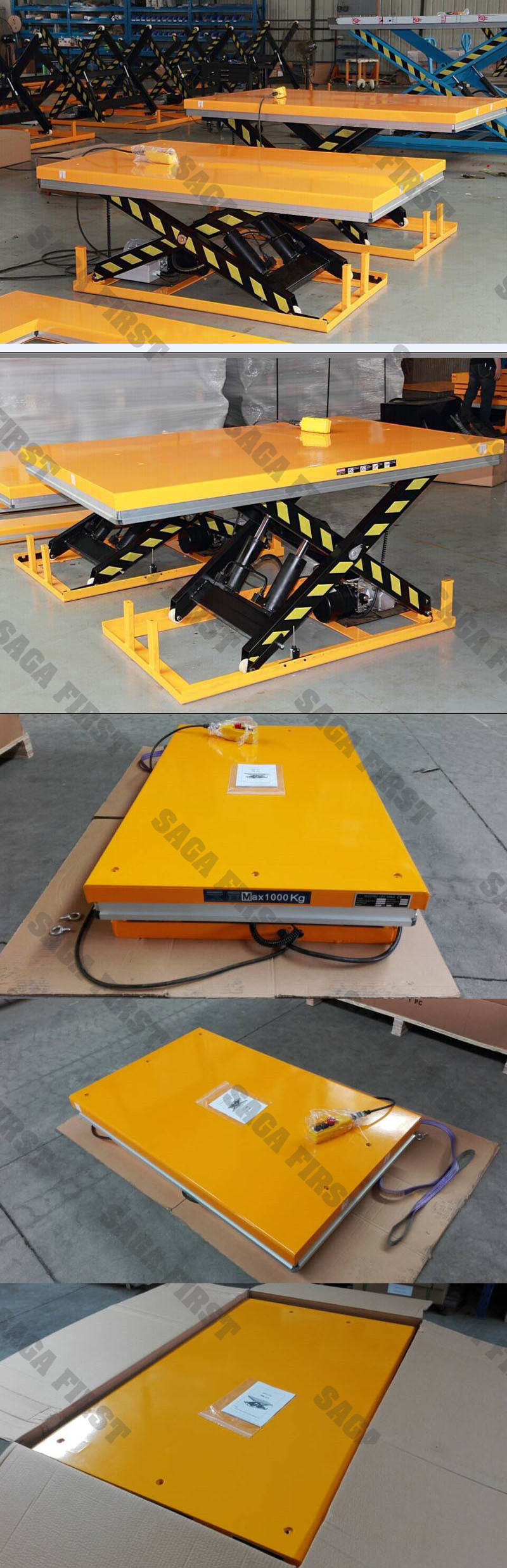 1ton to 3ton Hydraulic Scissor Goods Lift Platform