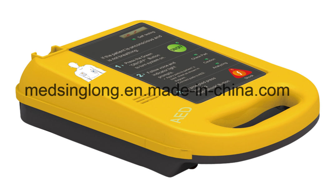 Ce Approved Biphasic Automatic External Defibrillator Aed7000 First-Aid Cardiac