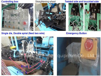 China Manufacture Chain Link Fence Making Machine