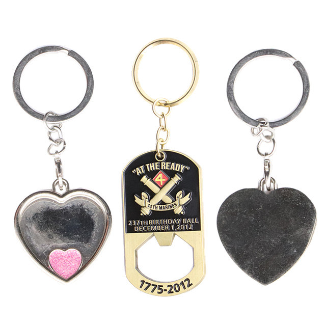 Fashion Couple Love Pendants Zinc Alloy Metal Keychains