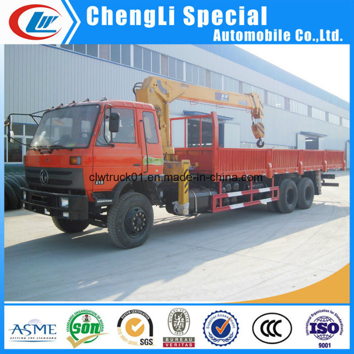 Dongfeng 6X4 Hydraulic Lifting Arm Truck Mounted Crane