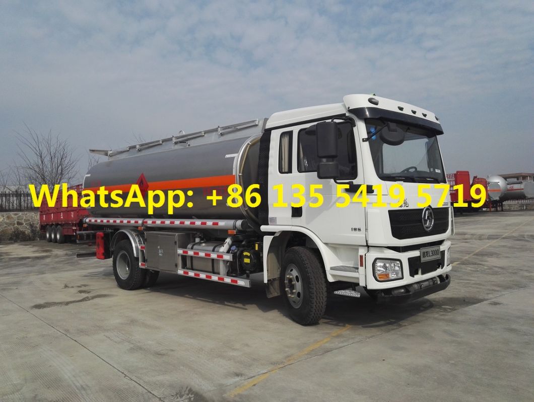 Shacman M3000 4X2 180HP Fuel Tank Truck 16m3 Fuel Bowser 16000L Oil Tanker Truck