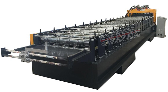 Steel Profile Roof Tile Roll Forming Machine