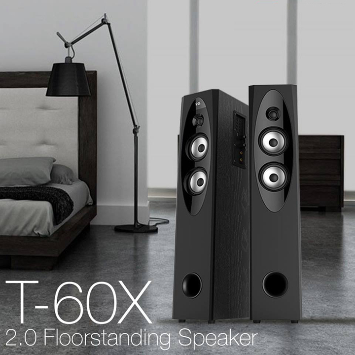 T60X Home Theater Floor-Standing TV Bluetooth Speaker Remote 2.0 Tower