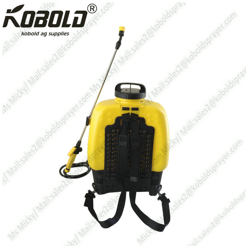 Agriculture Battery HDPE Kobold Electric Backpack Sprayer